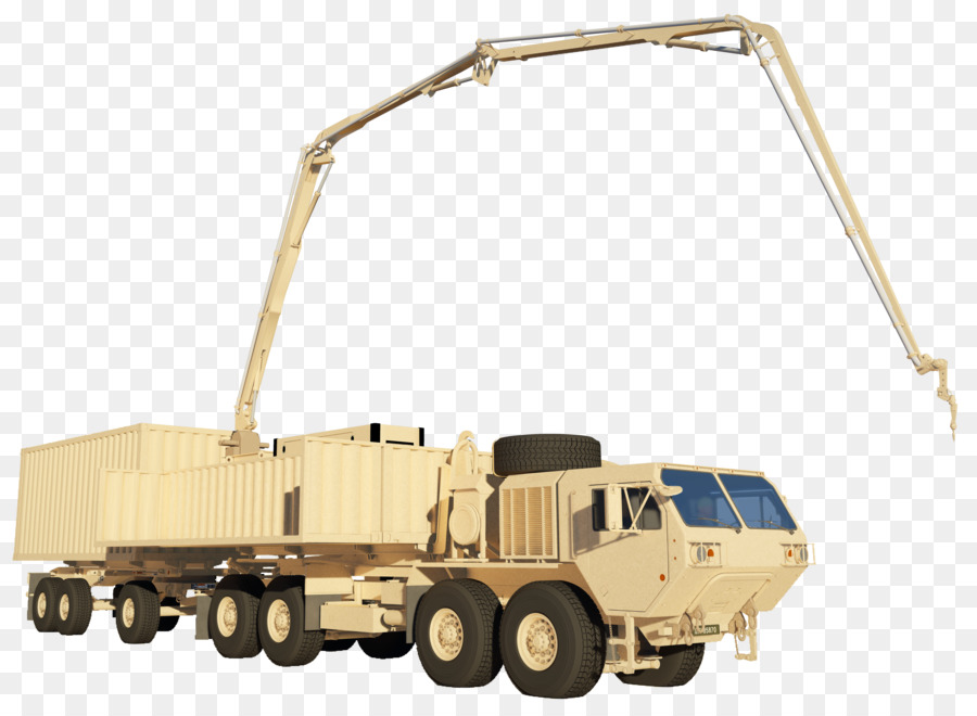 Camion Pompe à Béton，Construction PNG