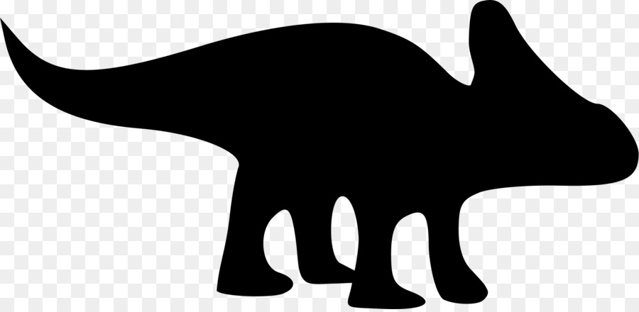 Protoceratops，Silhouette PNG