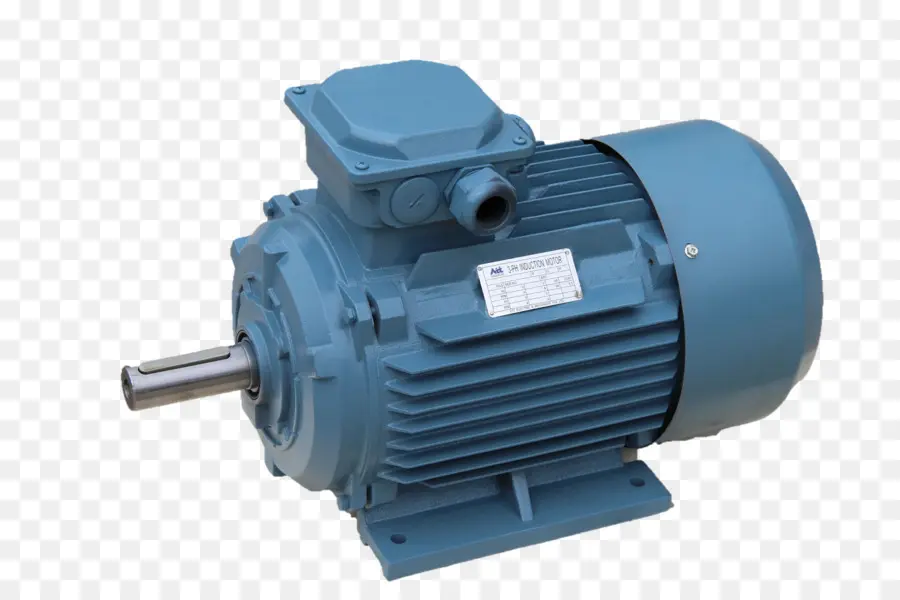 Moteur électrique，Bleu PNG