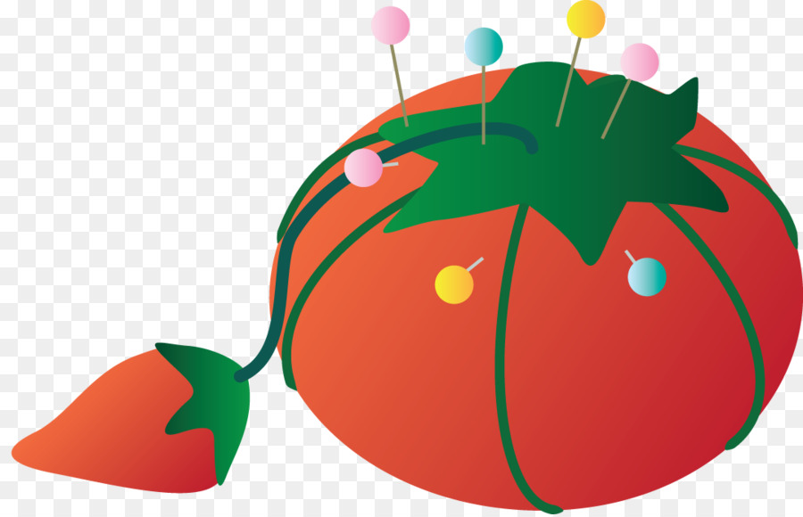 Coussin à épingles Tomate，Épingles PNG