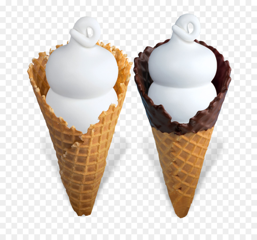 Cornet De Crème Glacée，Dessert PNG