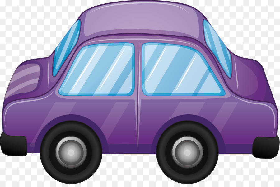 Voiture Rouge，Dessin Animé PNG