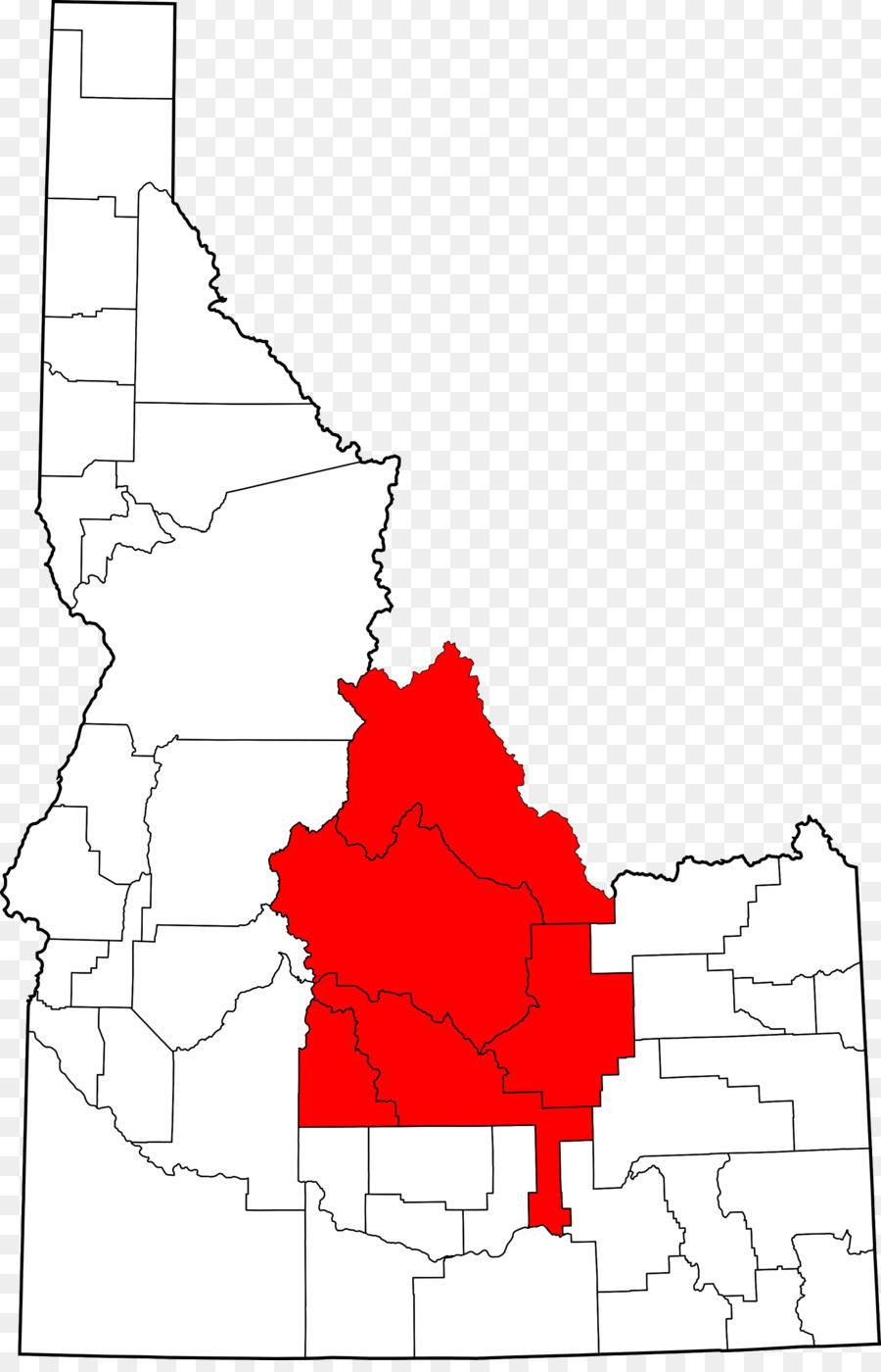 Comté De Lemhi Idaho，Butte Du Comté De L Idaho PNG
