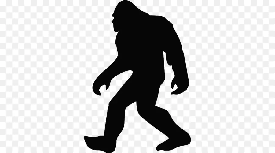 Bigfoot，Silhouette PNG