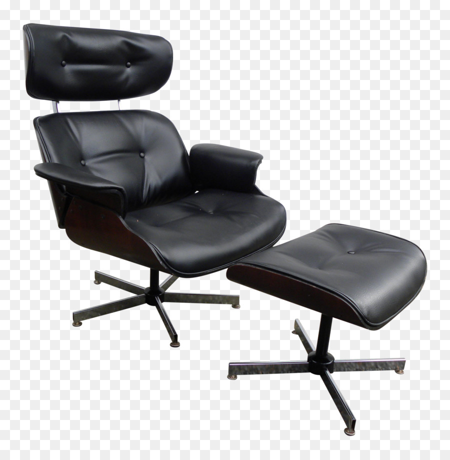 Chaise Salon Eames，Eames Lounge Chair Wood PNG