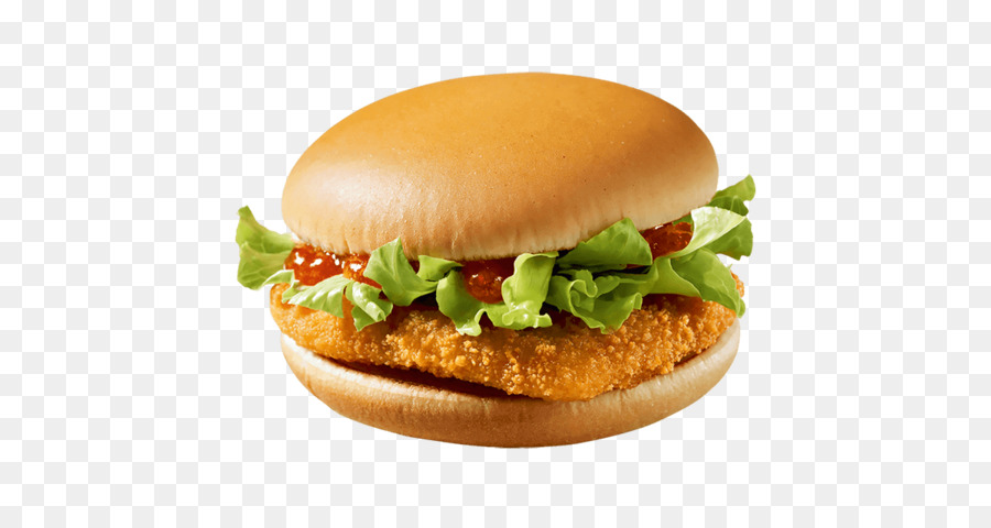 Sandwich Au Poulet，Hamburger PNG