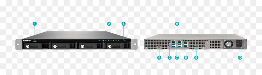 Qnap Ts453urp，Systèmes De Stockage En Réseau PNG