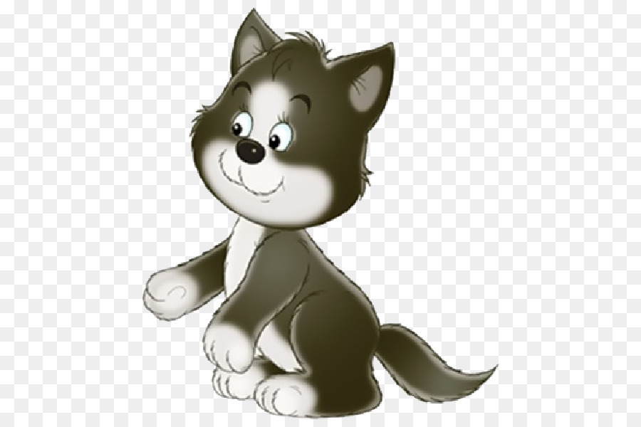 Loup De Dessin Animé Brun，Mignon PNG