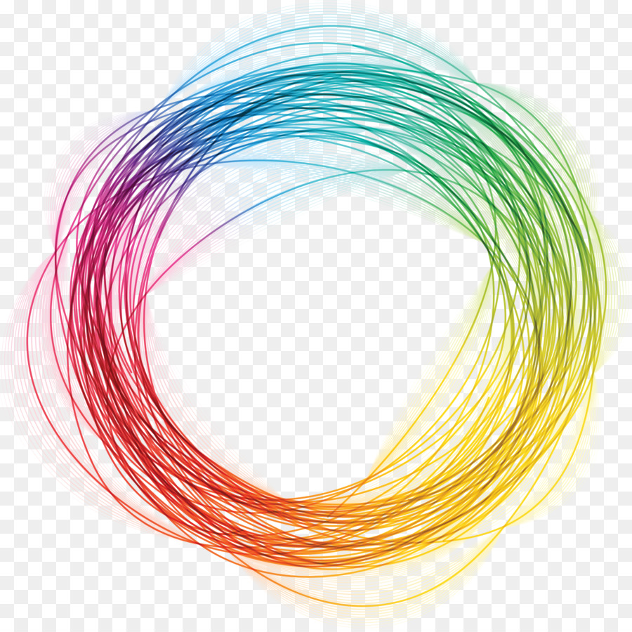 Cercle Coloré，Arc En Ciel PNG