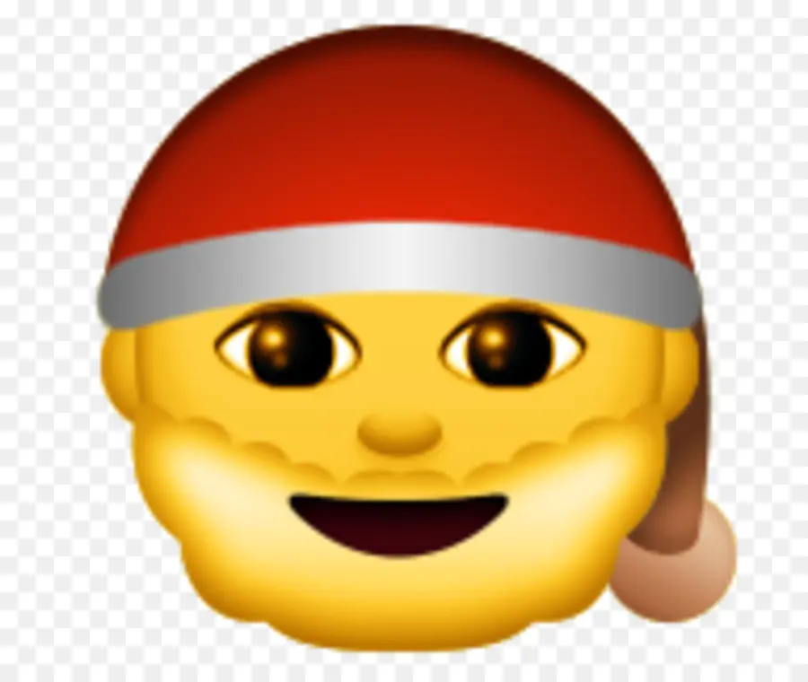 Emoji Du Père Noël，Noël PNG