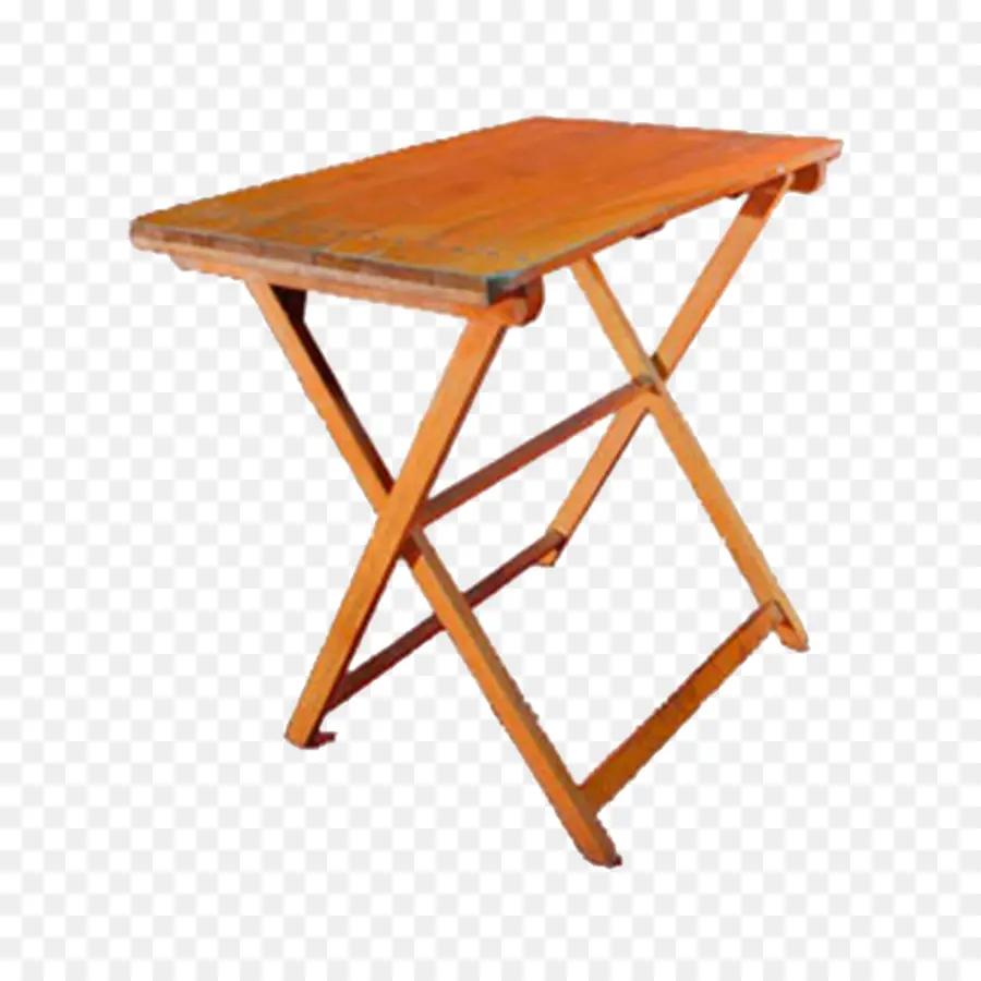 Table Pliante En Bois，Portable PNG