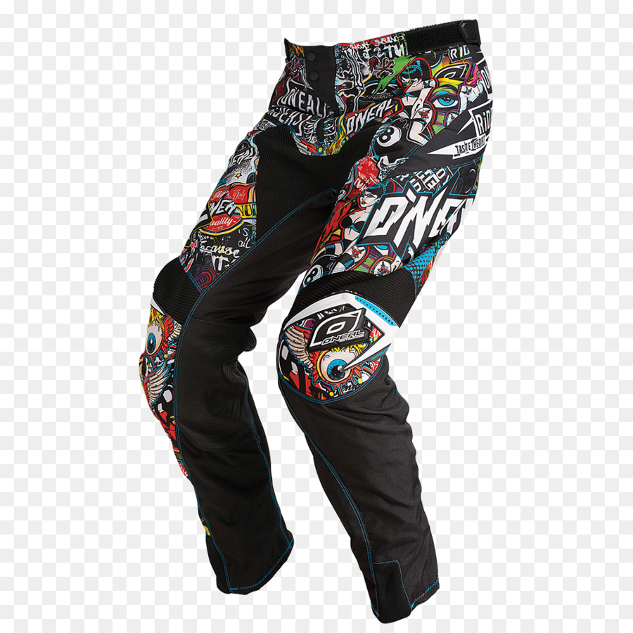 Pantalon Coloré，Motocross PNG