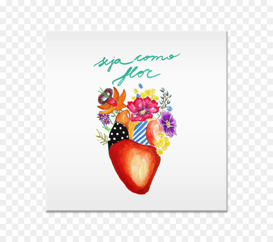 Cœur，Fleurs PNG