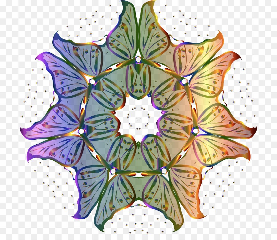 Mandalas，Coloré PNG