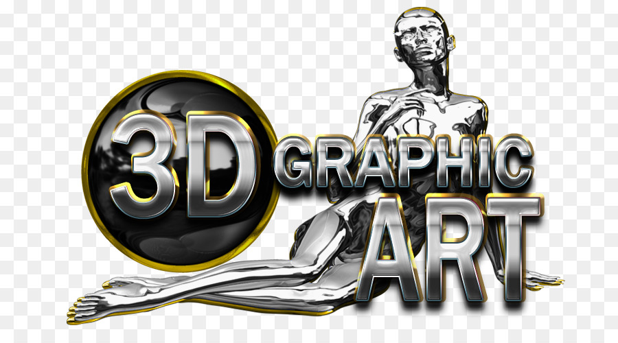 Art Graphique 3d，Argent PNG