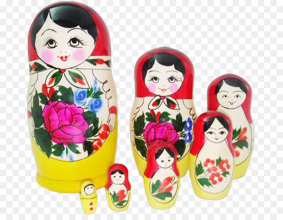 Poupée，Poupée Matryoshka PNG