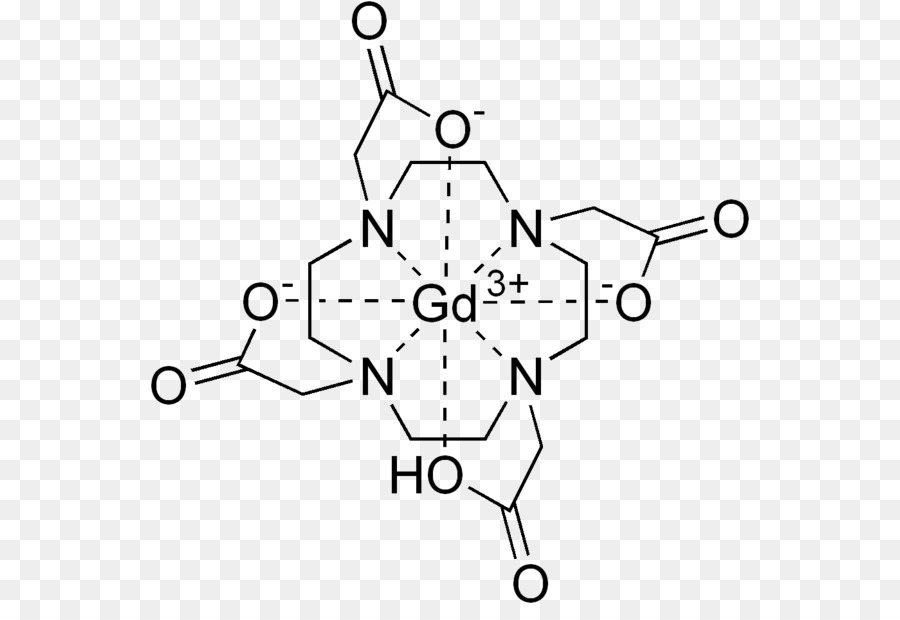 Gadoteric Acide，Agent De Contraste Irm PNG