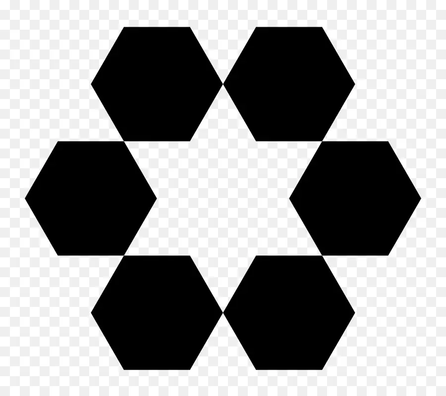 Triangle De Sierpinski，Hexagone PNG