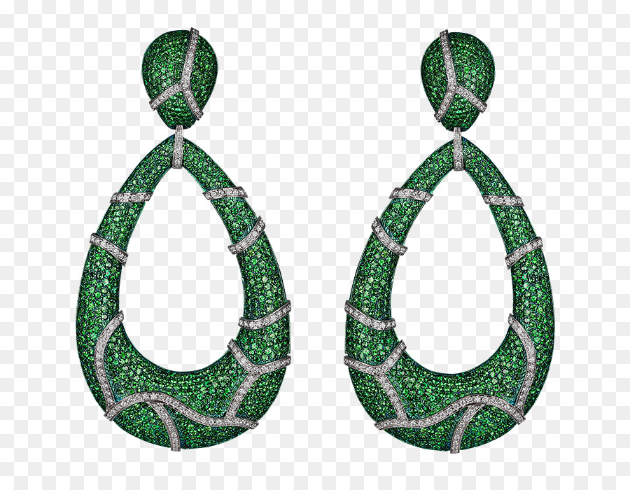 émeraude，Boucle D Oreille PNG