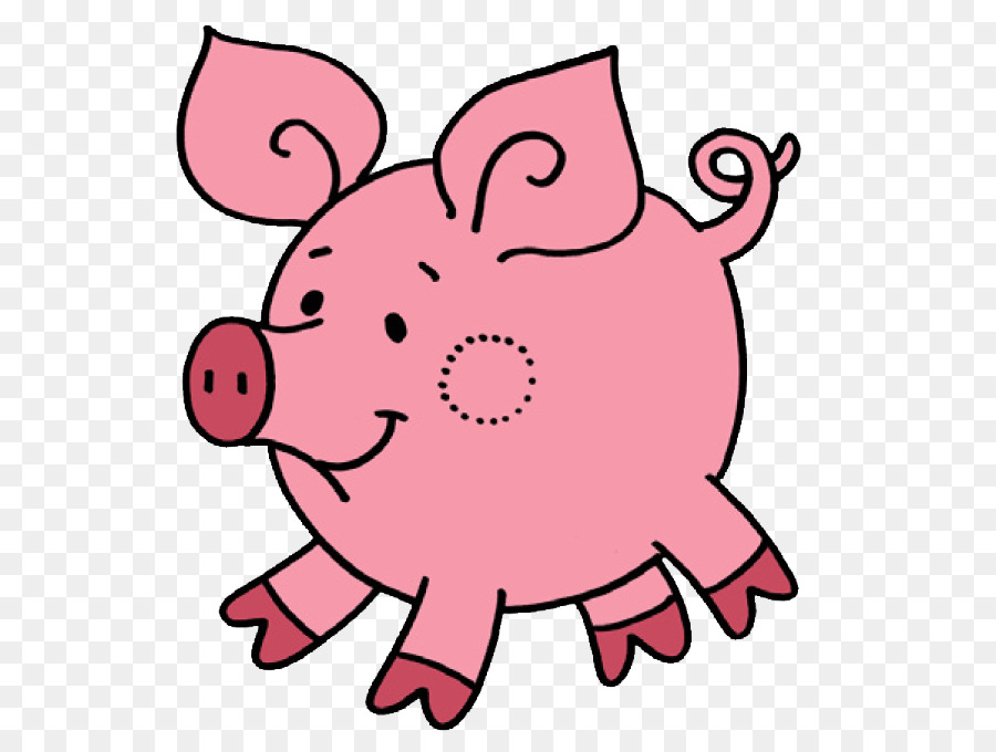 Cochon Mignon，Dessin Animé PNG