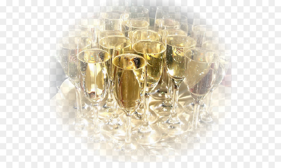 Verres à Champagne，Célébration PNG