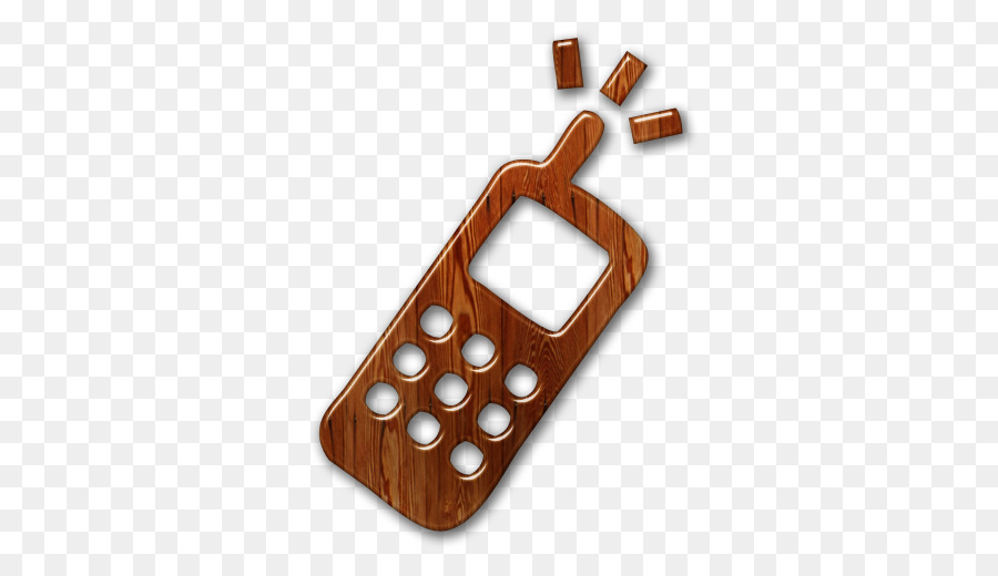 Icône De Téléphone En Bois，Téléphone Portable PNG