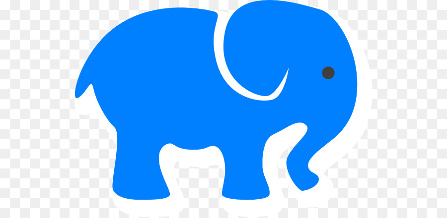 éléphant，Bébé Bleu PNG