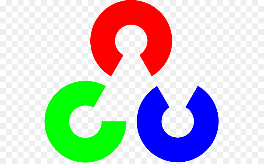 Cercles Colorés，Rouge PNG