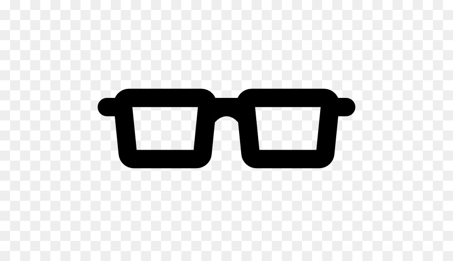 Lunettes，Noir PNG