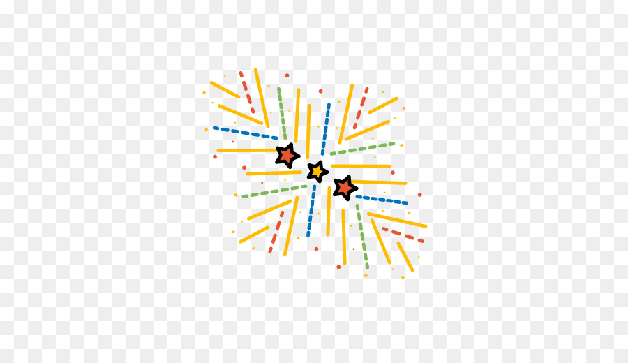 Feux D'artifice，Étoiles PNG