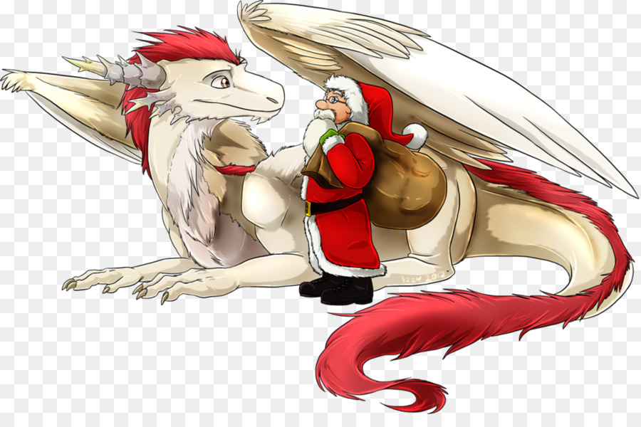Dragon，Le Père Noël PNG