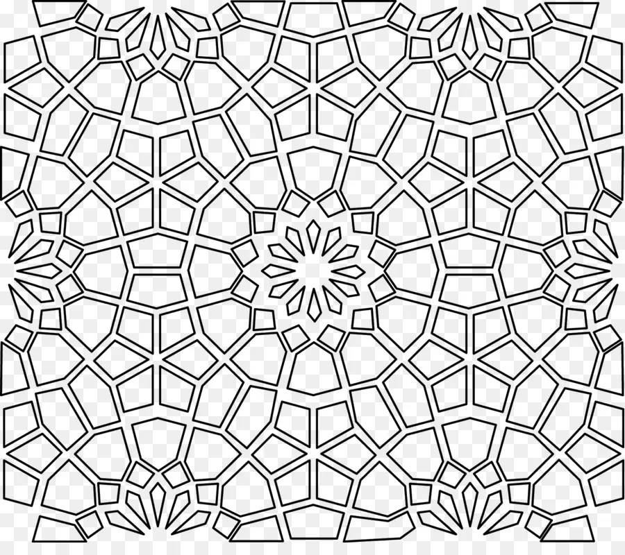 Schémas Géométriques Islamiques，Art Islamique PNG