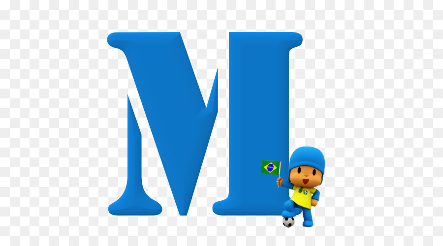 Lettre Bleue M，Alphabet PNG