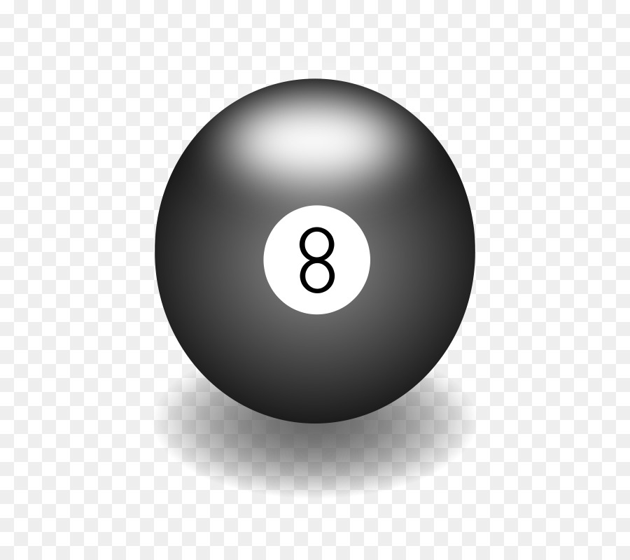 Boule Noire 8，Billard PNG