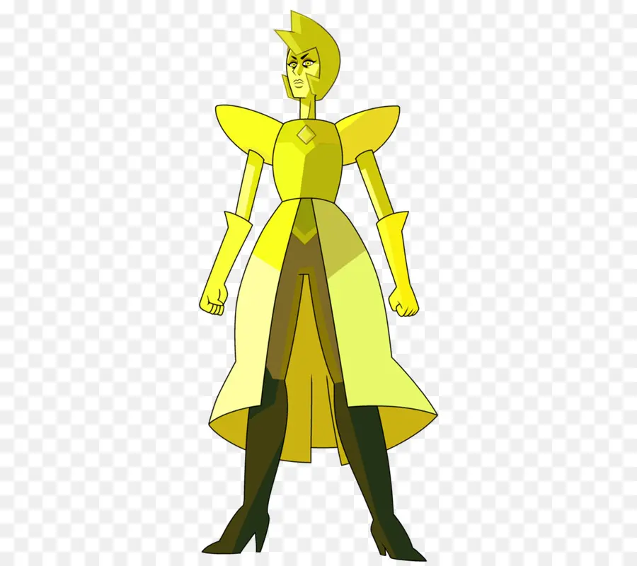 Caractère Jaune，Animé PNG