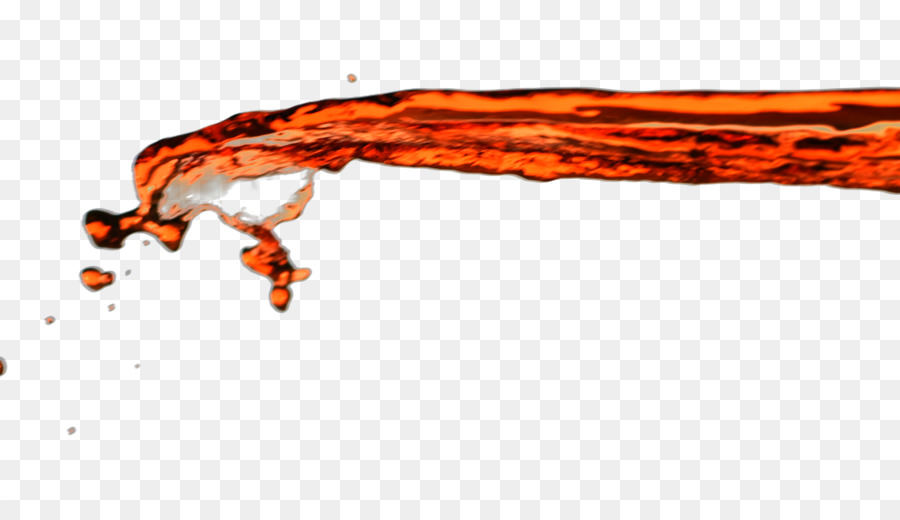 éclaboussure D'orange，Liquide PNG