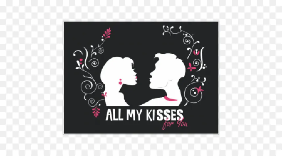 Couple Romantique，Bisous PNG