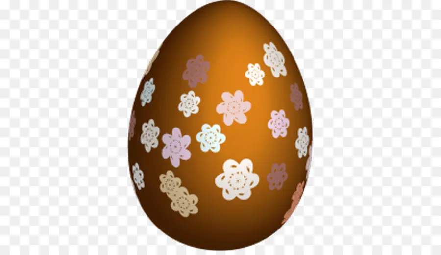 Oeuf Décoré，Fleurs PNG