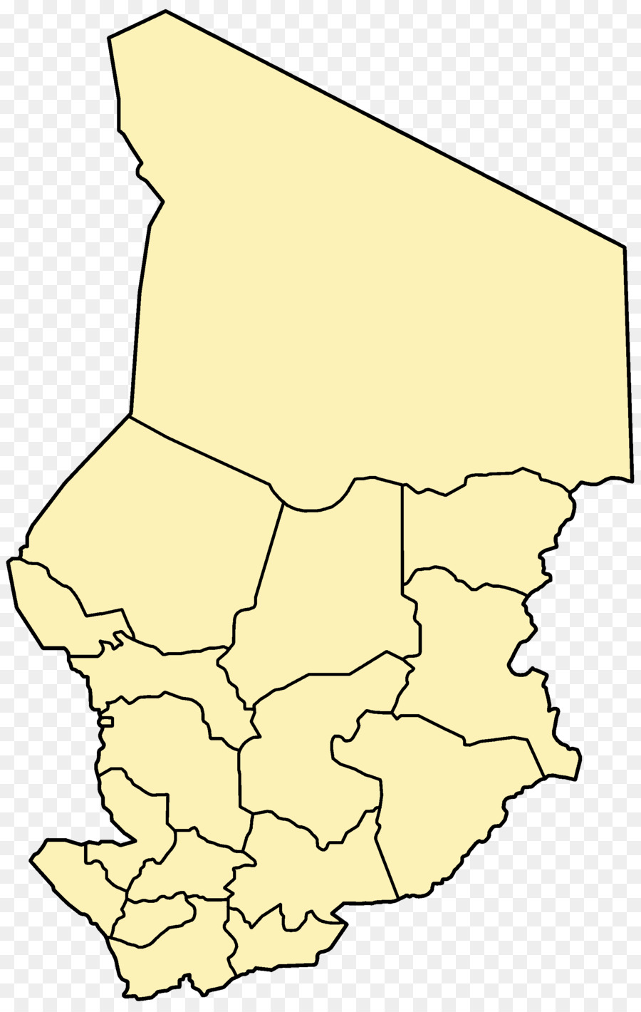 De N Djamena，Carte PNG