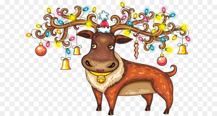 Renne De Noël，Animal PNG