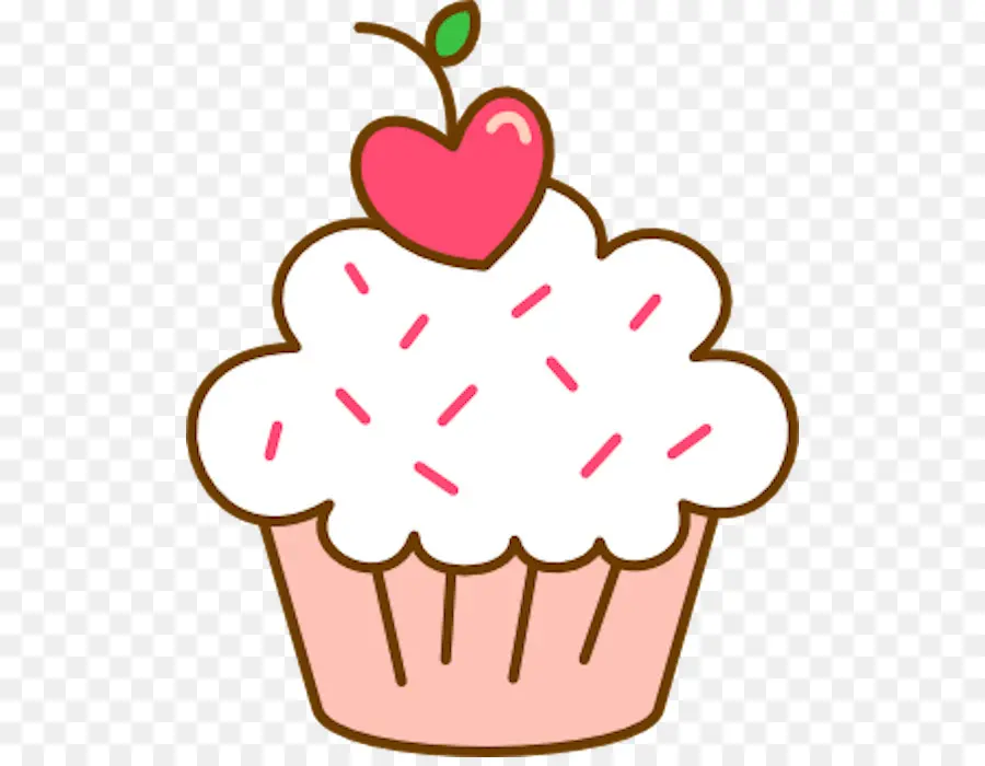 Cupcake，Dessin PNG