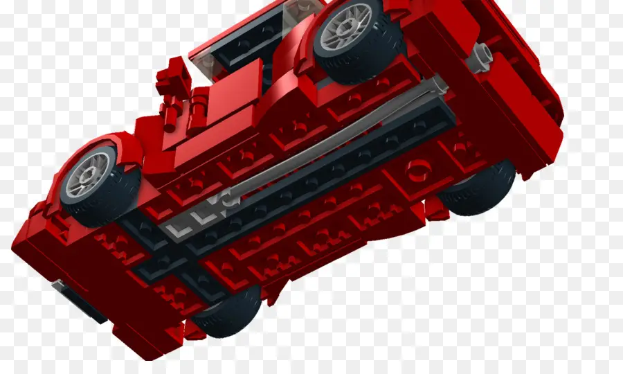 Voiture Lego Rouge，Légo PNG