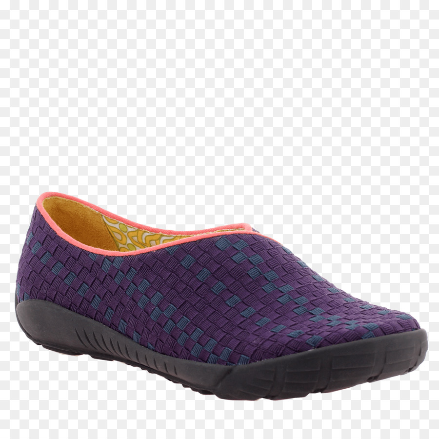 Chaussure Tissée，Violet PNG