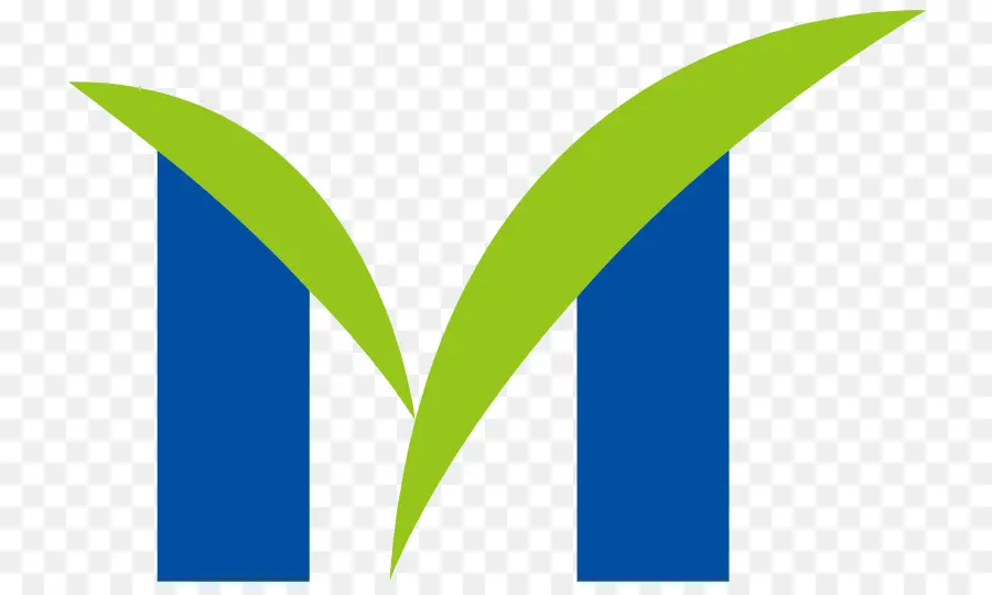 Logo Vert Et Bleu，Marque PNG