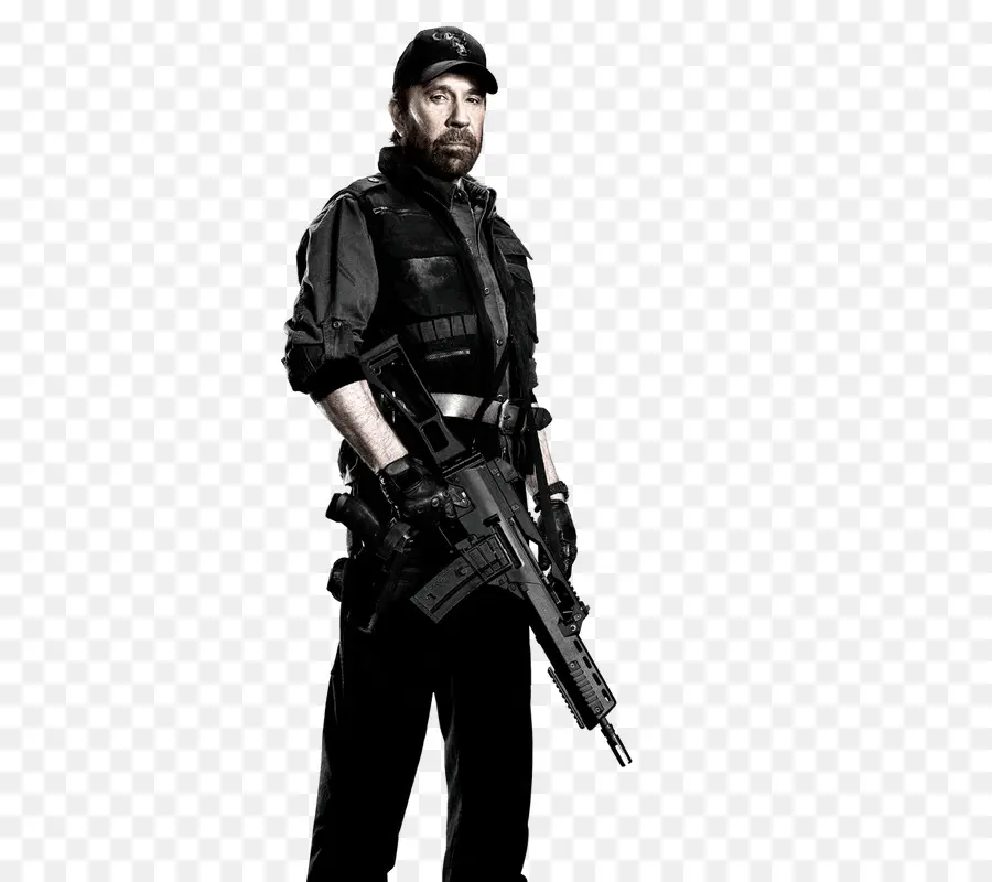 Chuck Norris，Expendables 2 PNG