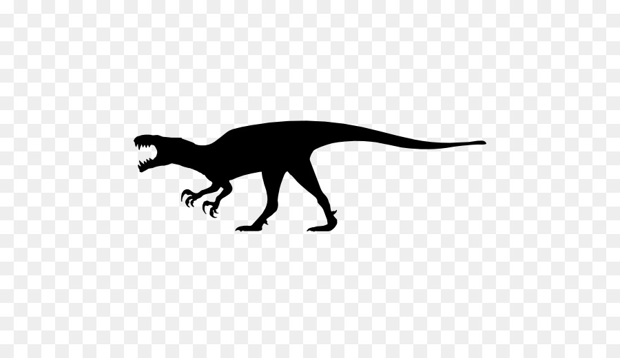 Silhouette De Dinosaure，Préhistorique PNG