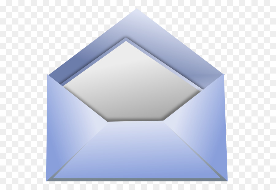 Enveloppes Bleues，Mail PNG