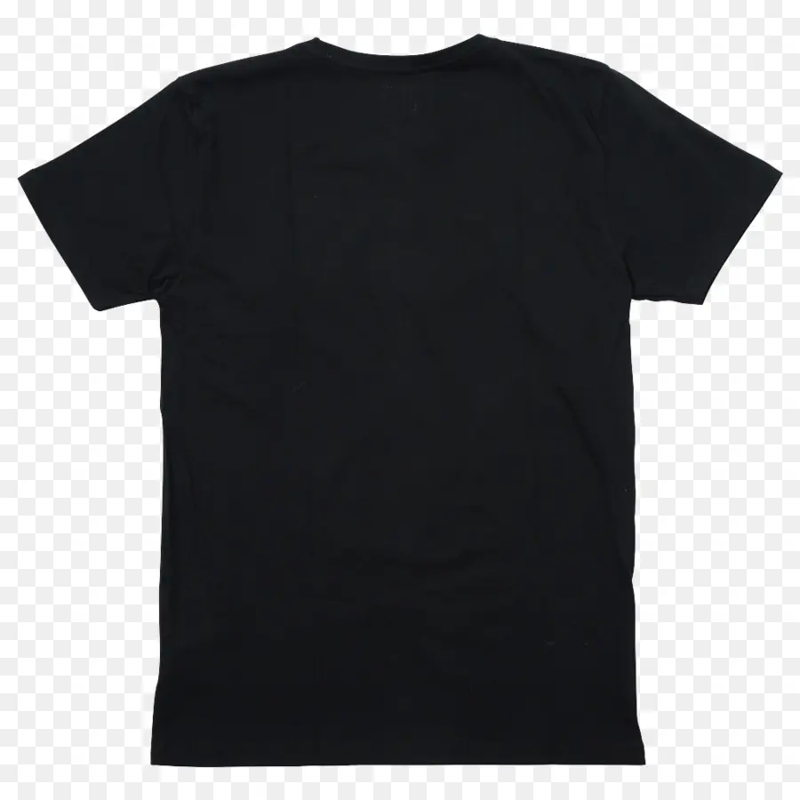 T Shirt Noir，Manches Courtes PNG