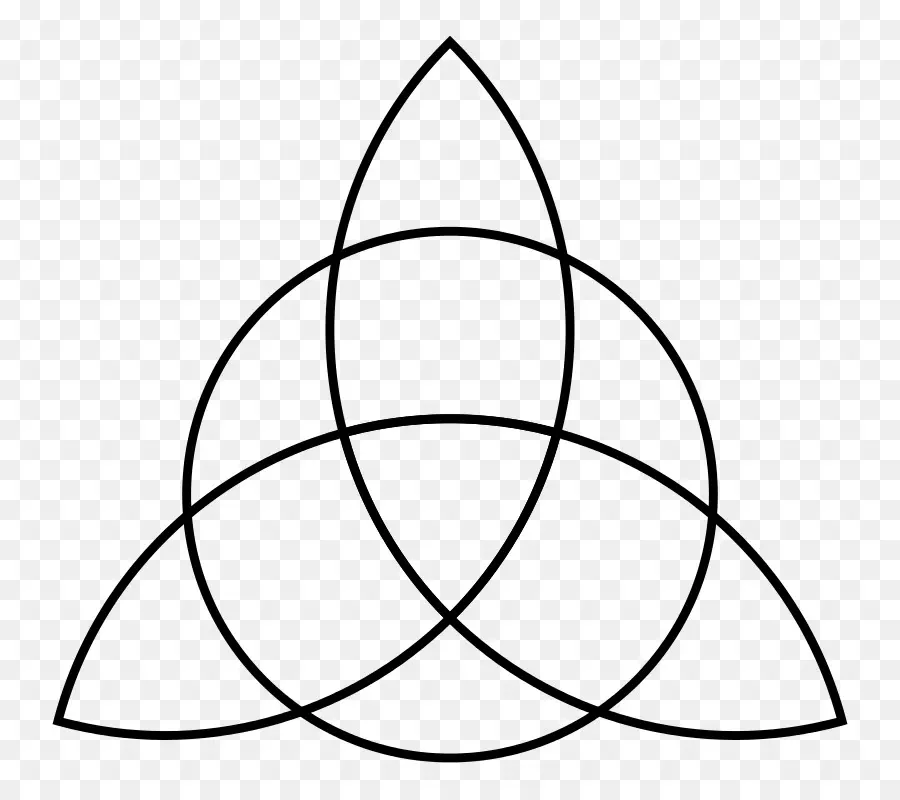 Symbole Triquetra，Celtique PNG