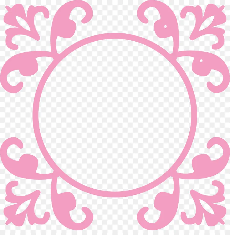 Cadre，Rose PNG